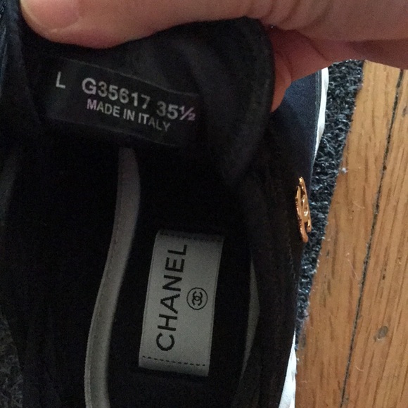 Chanel mixed fiber sneakers - Picture 2 of 4